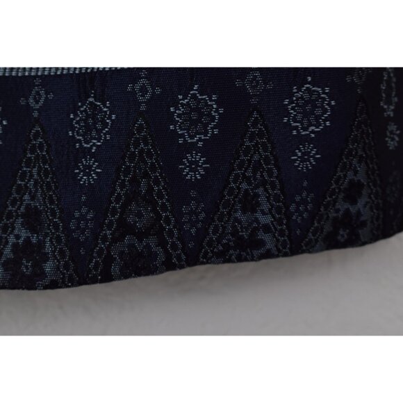 Vintage 90s Fitted J. R. Nites Acetate/Metallic Fitted Sleeveless Zippered Blous - Picture 6 of 7